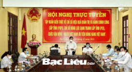 Ủy ban MTTQ Việt Nam tỉnh Bạc Liêu: Tập huấn kiến thức về nâng cao chỉ số PAPI, PCI cấp tỉnh